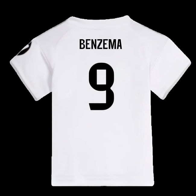 2025-2026 Real Madrid Home Baby Kit (Benzema 9)