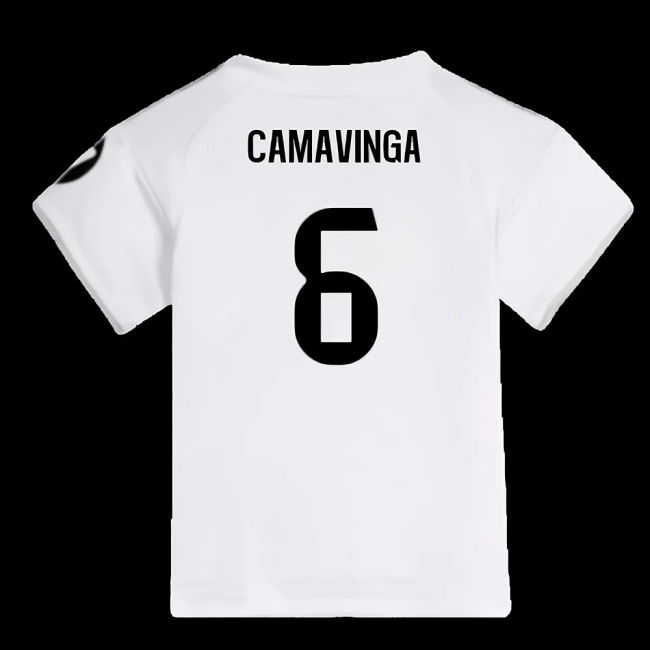 2025-2026 Real Madrid Home Baby Kit (Camavinga 6)