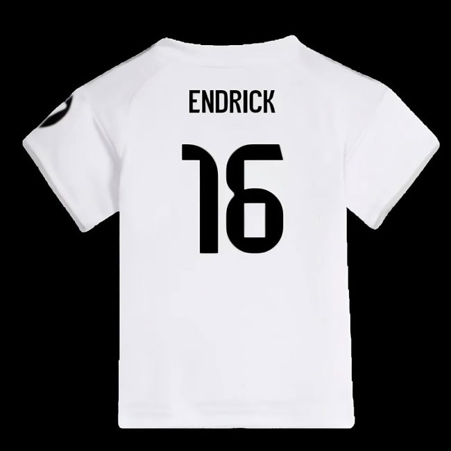 2025-2026 Real Madrid Home Baby Kit (Endrick 16)