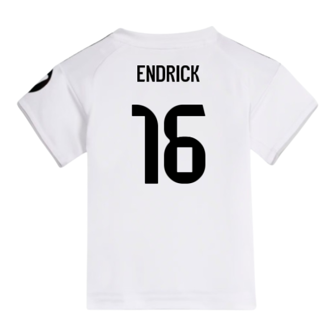 2025-2026 Real Madrid Home Baby Kit (Endrick 16)