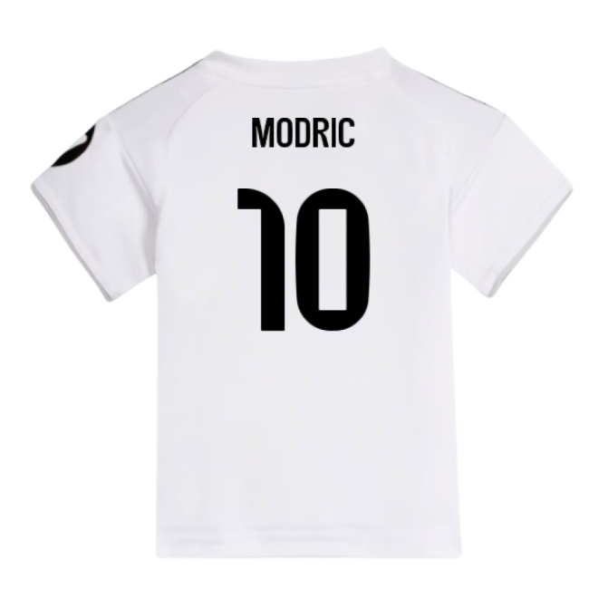 2025-2026 Real Madrid Home Baby Kit (Modric 10)