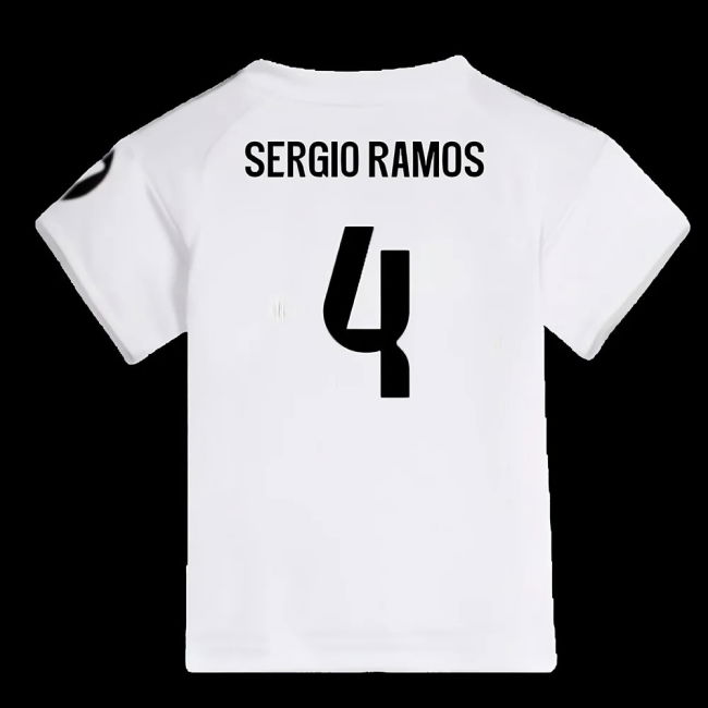 2025-2026 Real Madrid Home Baby Kit (Sergio Ramos 4)