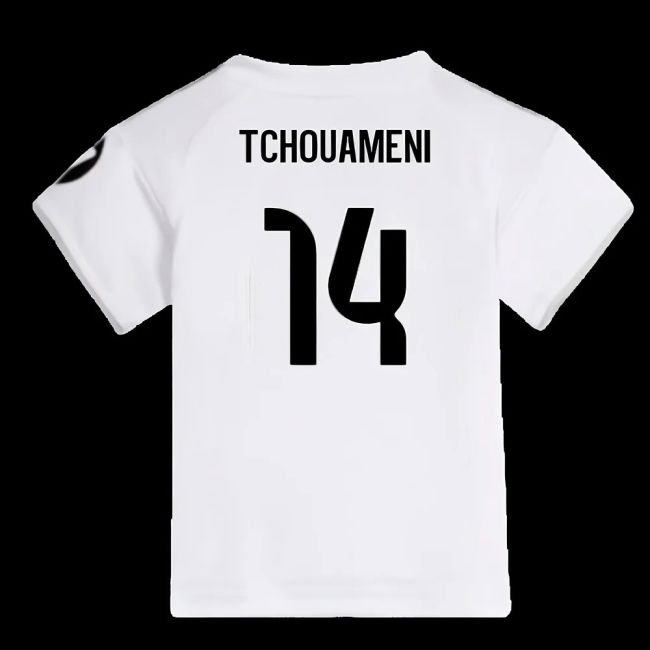 2025-2026 Real Madrid Home Baby Kit (Tchouameni 14)