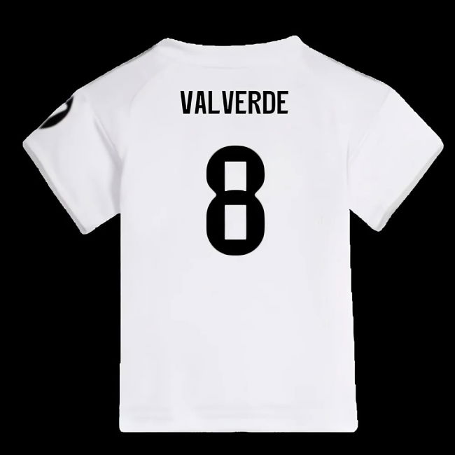 2025-2026 Real Madrid Home Baby Kit (Valverde 8)