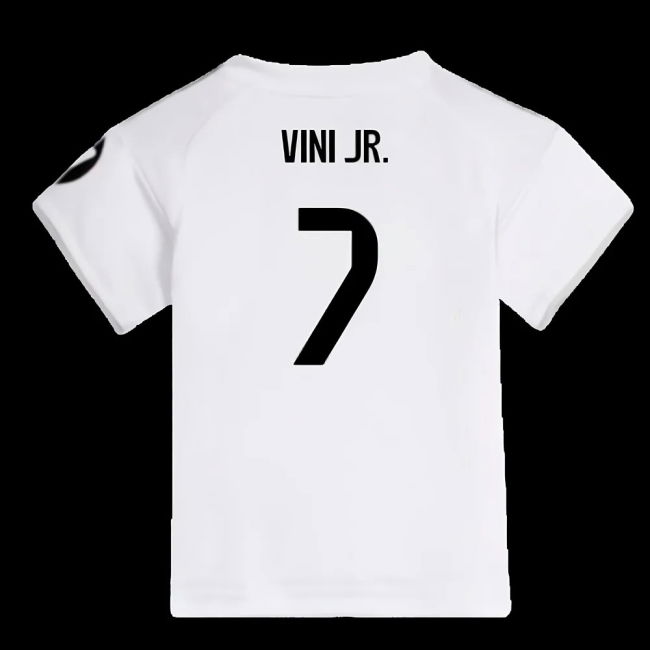 2025-2026 Real Madrid Home Baby Kit (Vini Jr. 7)