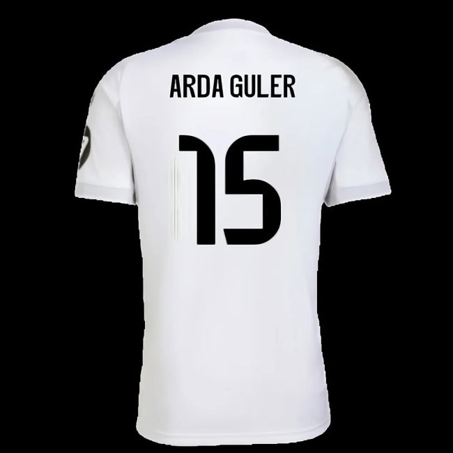 2025-2026 Real Madrid Home Shirt (Arda Guler 15)