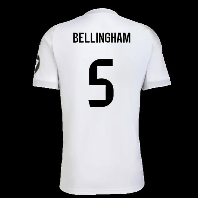 2025-2026 Real Madrid Home Shirt (Bellingham 5)