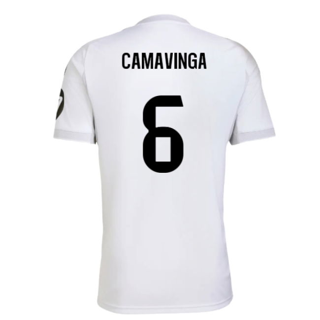 2025-2026 Real Madrid Home Shirt (Camavinga 6)