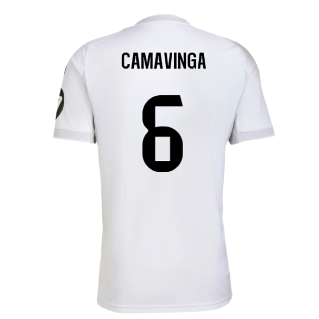2025-2026 Real Madrid Home Shirt (Camavinga 6)