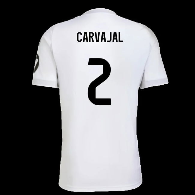 2025-2026 Real Madrid Home Shirt (Carvajal 2)