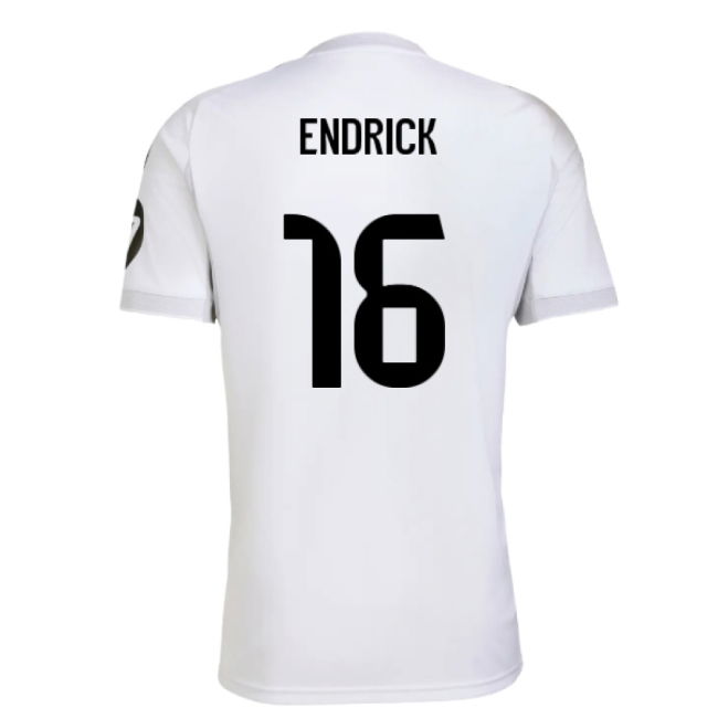 2025-2026 Real Madrid Home Shirt (Endrick 16)