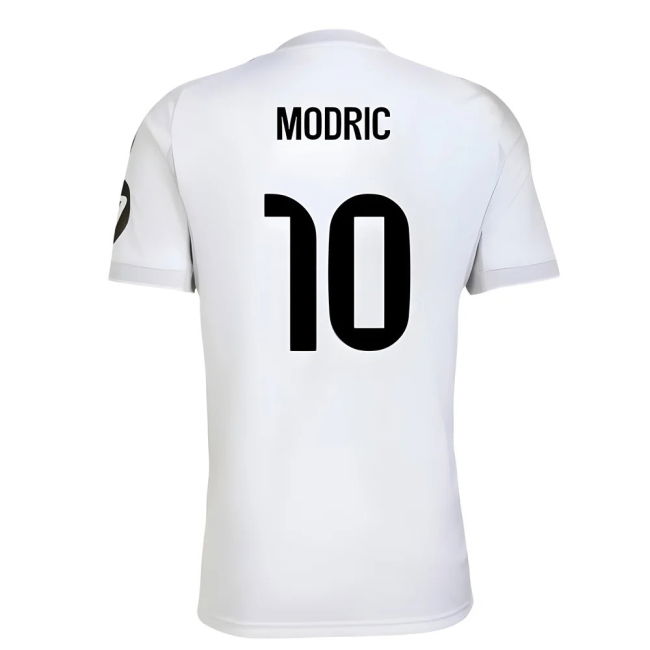 2025-2026 Real Madrid Home Shirt (Modric 10)