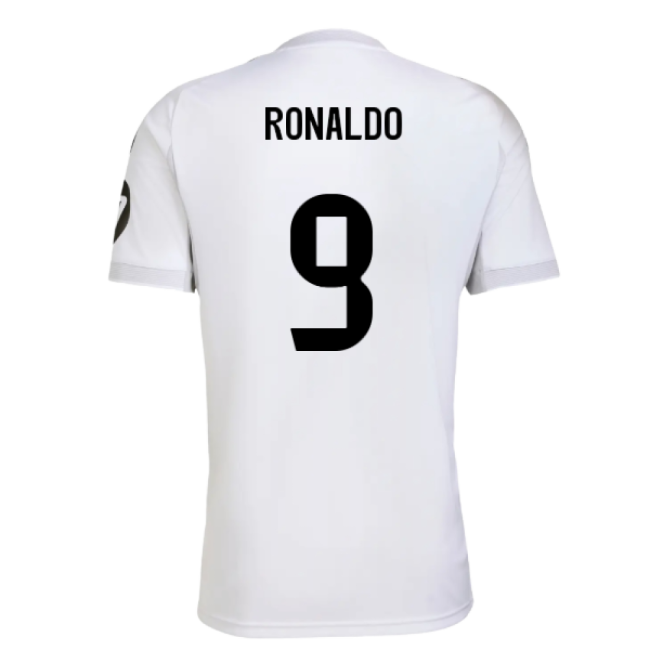 2025-2026 Real Madrid Home Shirt (Ronaldo 9)