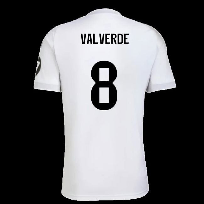 2025-2026 Real Madrid Home Shirt (Valverde 8)
