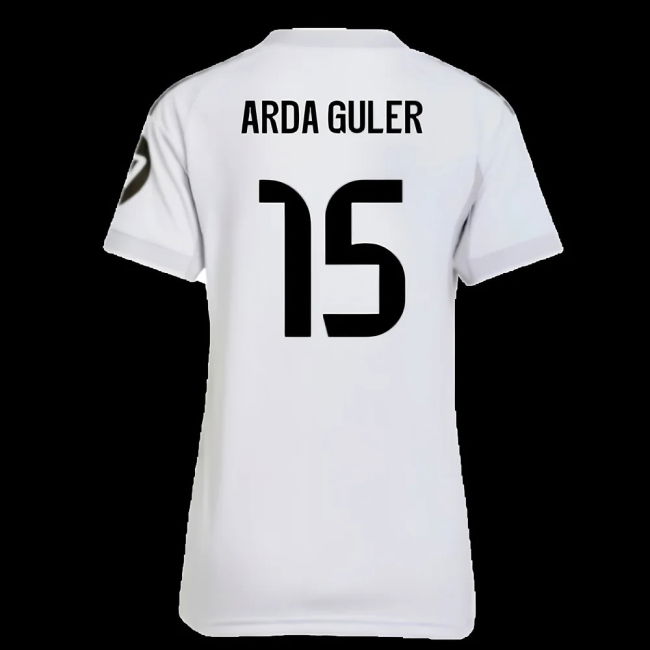 2025-2026 Real Madrid Home Shirt (Womens) (Arda Guler 15)