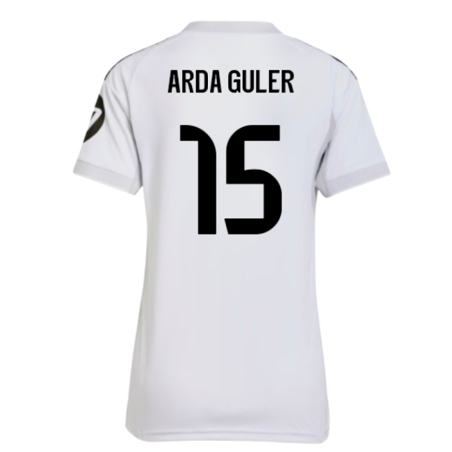 2025-2026 Real Madrid Home Shirt (Womens) (Arda Guler 15)
