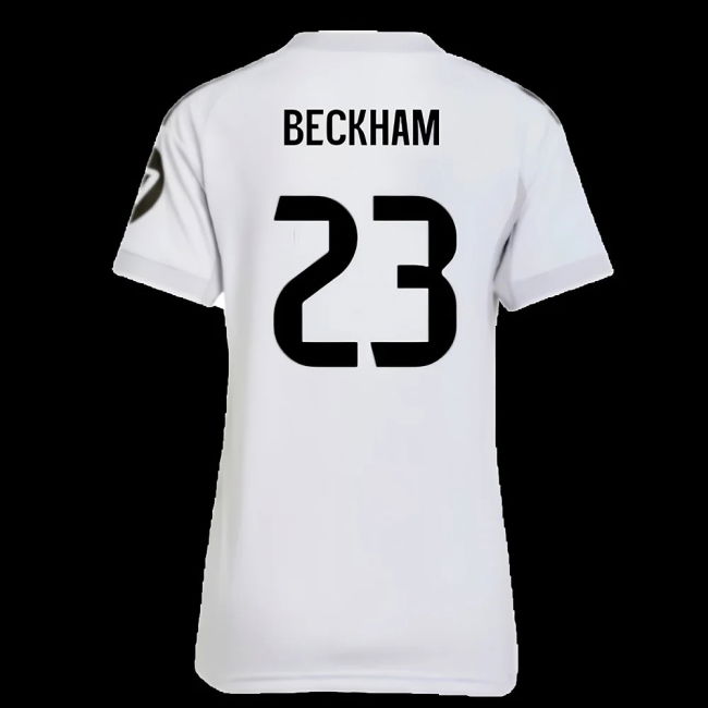 2025-2026 Real Madrid Home Shirt (Womens) (Beckham 23)