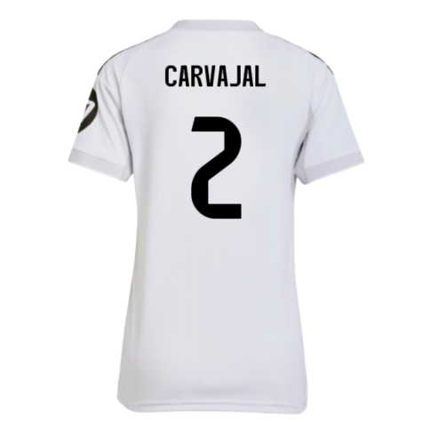 2025-2026 Real Madrid Home Shirt (Womens) (Carvajal 2)