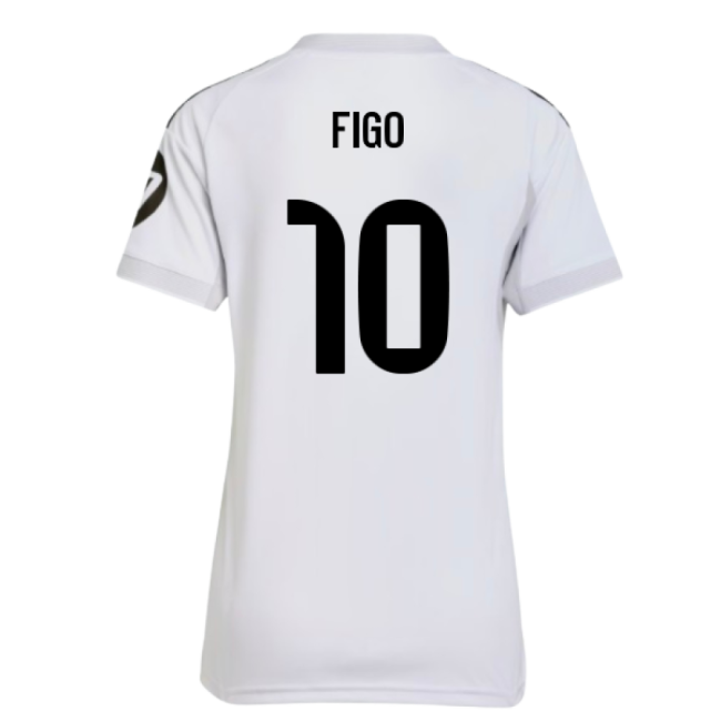 2025-2026 Real Madrid Home Shirt (Womens) (Figo 10)