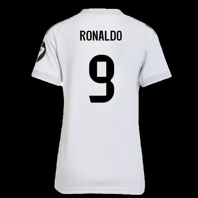 2025-2026 Real Madrid Home Shirt (Womens) (Ronaldo 9)