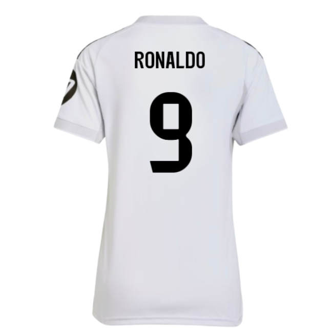2025-2026 Real Madrid Home Shirt (Womens) (Ronaldo 9)