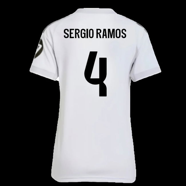 2025-2026 Real Madrid Home Shirt (Womens) (Sergio Ramos 4)