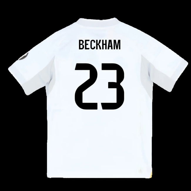 2025-2026 Real Madrid Home Youth Kit (Beckham 23)