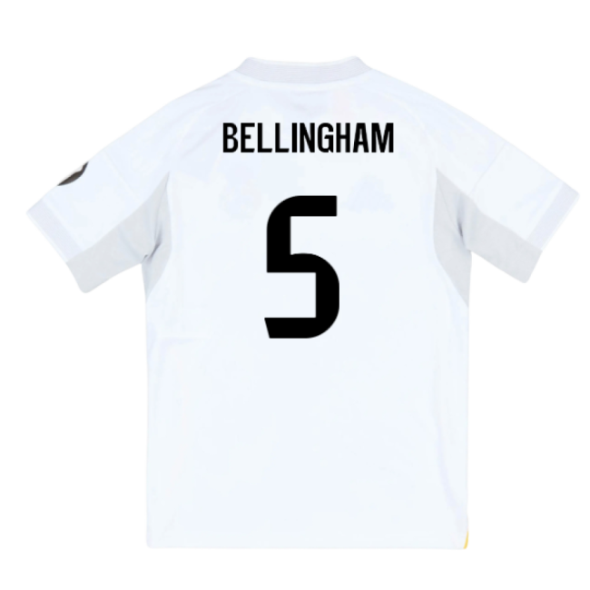 2025-2026 Real Madrid Home Youth Kit (Bellingham 5)