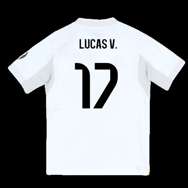 2025-2026 Real Madrid Home Youth Kit (Lucas V. 17)