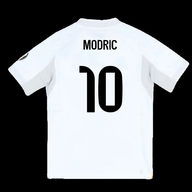2025-2026 Real Madrid Home Youth Kit (Modric 10)