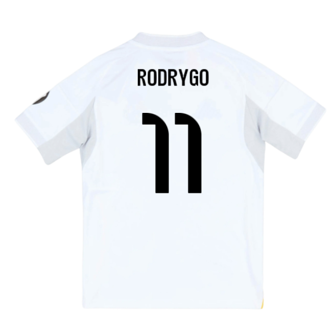 2025-2026 Real Madrid Home Youth Kit (Rodrygo 11)