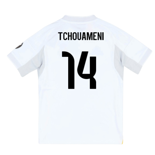 2025-2026 Real Madrid Home Youth Kit (Tchouameni 14)