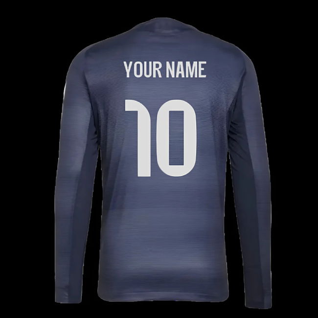 2025-2026 Real Madrid Long Sleeve Away Shirt (Zidane 5)