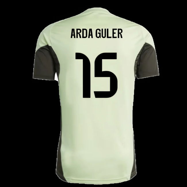 2025-2026 Real Madrid Training Jersey (Almost Lime) (Arda Guler 15)