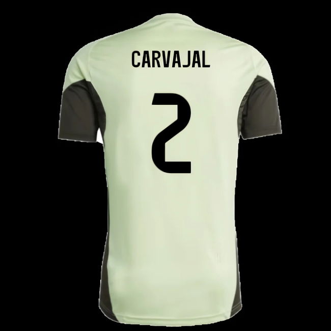 2025-2026 Real Madrid Training Jersey (Almost Lime) (Carvajal 2)