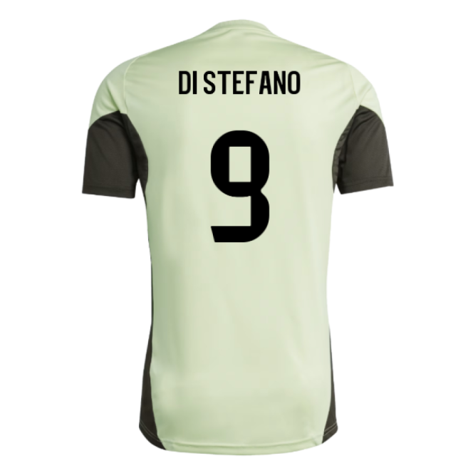 2025-2026 Real Madrid Training Jersey (Almost Lime) (Di Stefano 9)