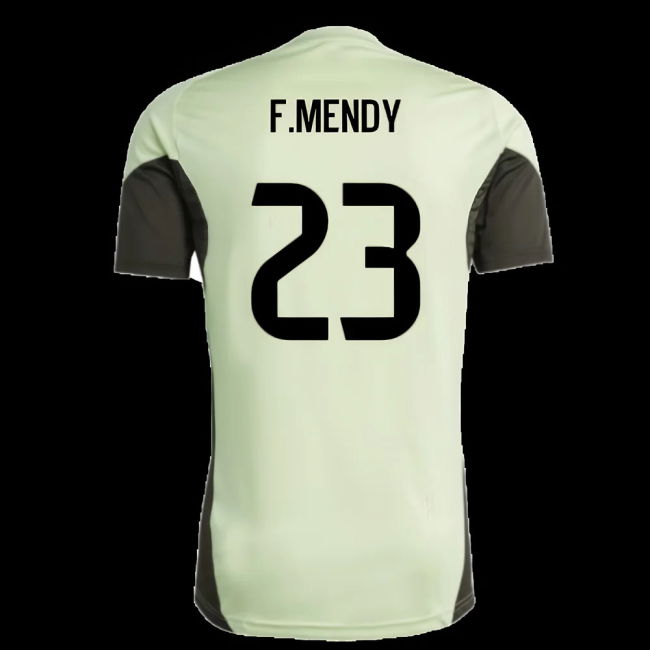 2025-2026 Real Madrid Training Jersey (Almost Lime) (F.Mendy 23)
