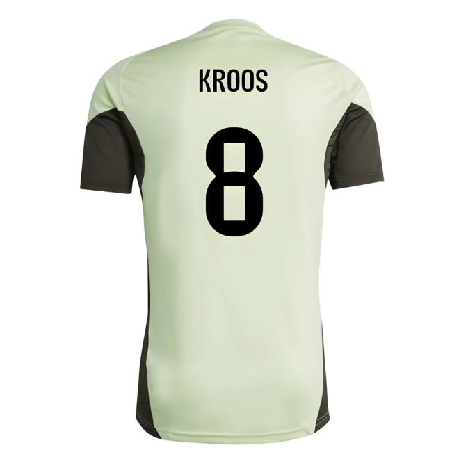 2025-2026 Real Madrid Training Jersey (Almost Lime) (Kroos 8)