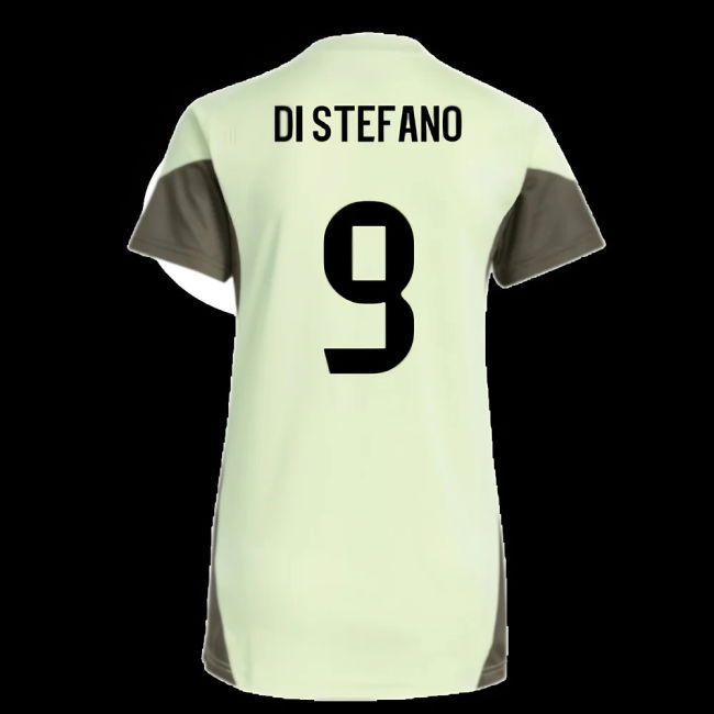 2025-2026 Real Madrid Training Jersey (Almost Lime) - Womens (Di Stefano 9)