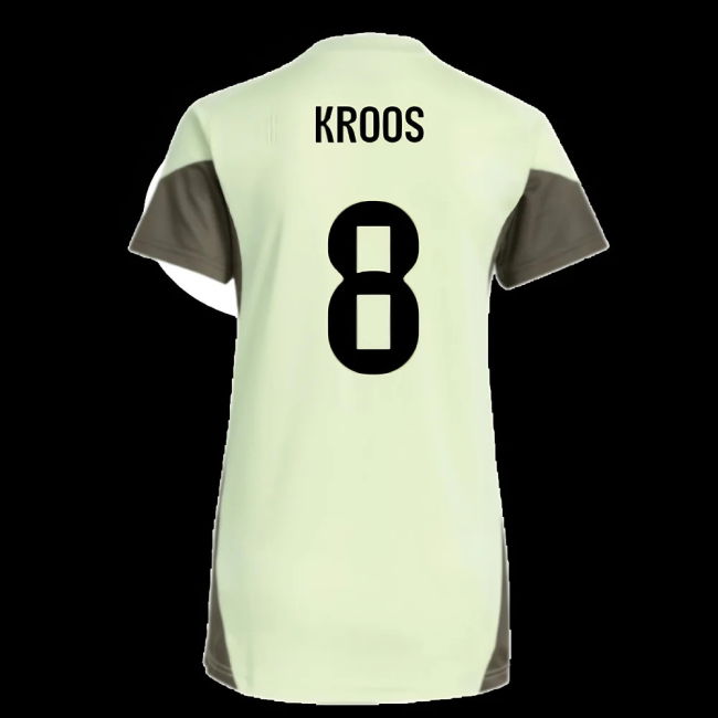 2025-2026 Real Madrid Training Jersey (Almost Lime) - Womens (Kroos 8)