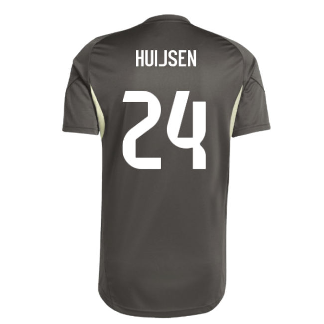 2025-2026 Real Madrid Training Jersey (Utility Grey) (Huijsen 24)