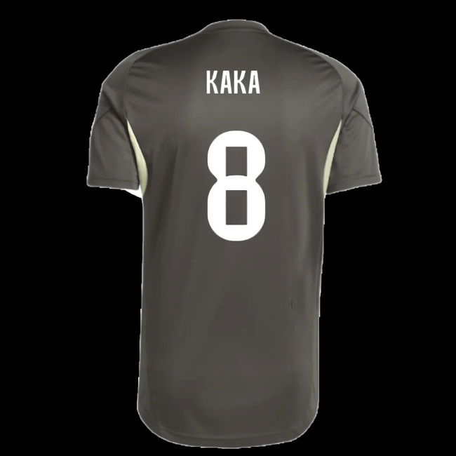 2025-2026 Real Madrid Training Jersey (Utility Grey) (Kaka 8)