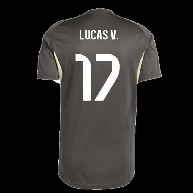 2025-2026 Real Madrid Training Jersey (Utility Grey) (Lucas V. 17)