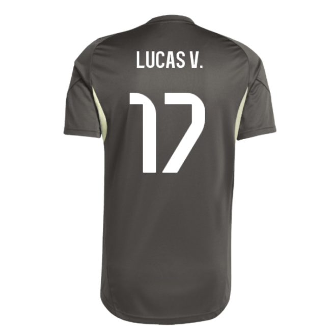2025-2026 Real Madrid Training Jersey (Utility Grey) (Lucas V. 17)