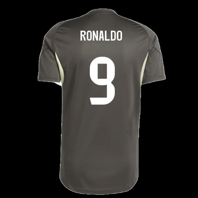 2025-2026 Real Madrid Training Jersey (Utility Grey) (Ronaldo 9)