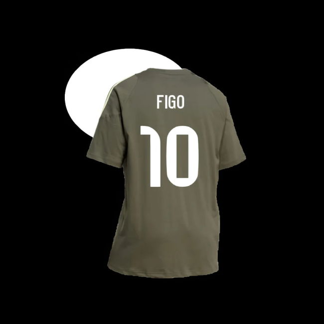 2025-2026 Real Madrid Training Tee (Utility Grey) (Figo 10)