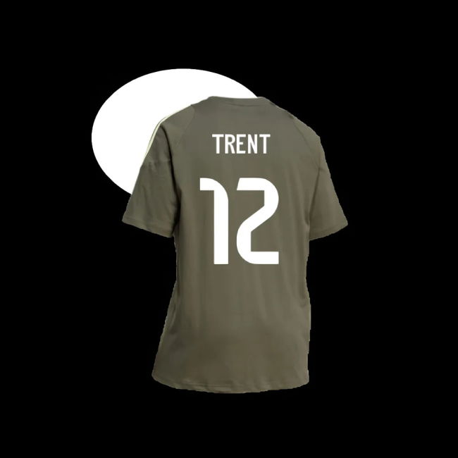 2025-2026 Real Madrid Training Tee (Utility Grey) (Trent 12)