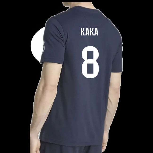 2025-2026 Real Madrid US Tee (Navy) (Kaka 8)