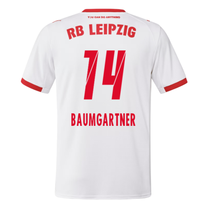 2025-2026 Red Bull Leipzig Home Shirt (Baumgartner 14)
