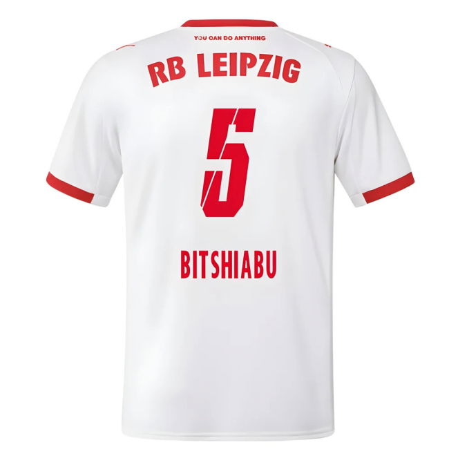 2025-2026 Red Bull Leipzig Home Shirt (Bitshiabu 5)
